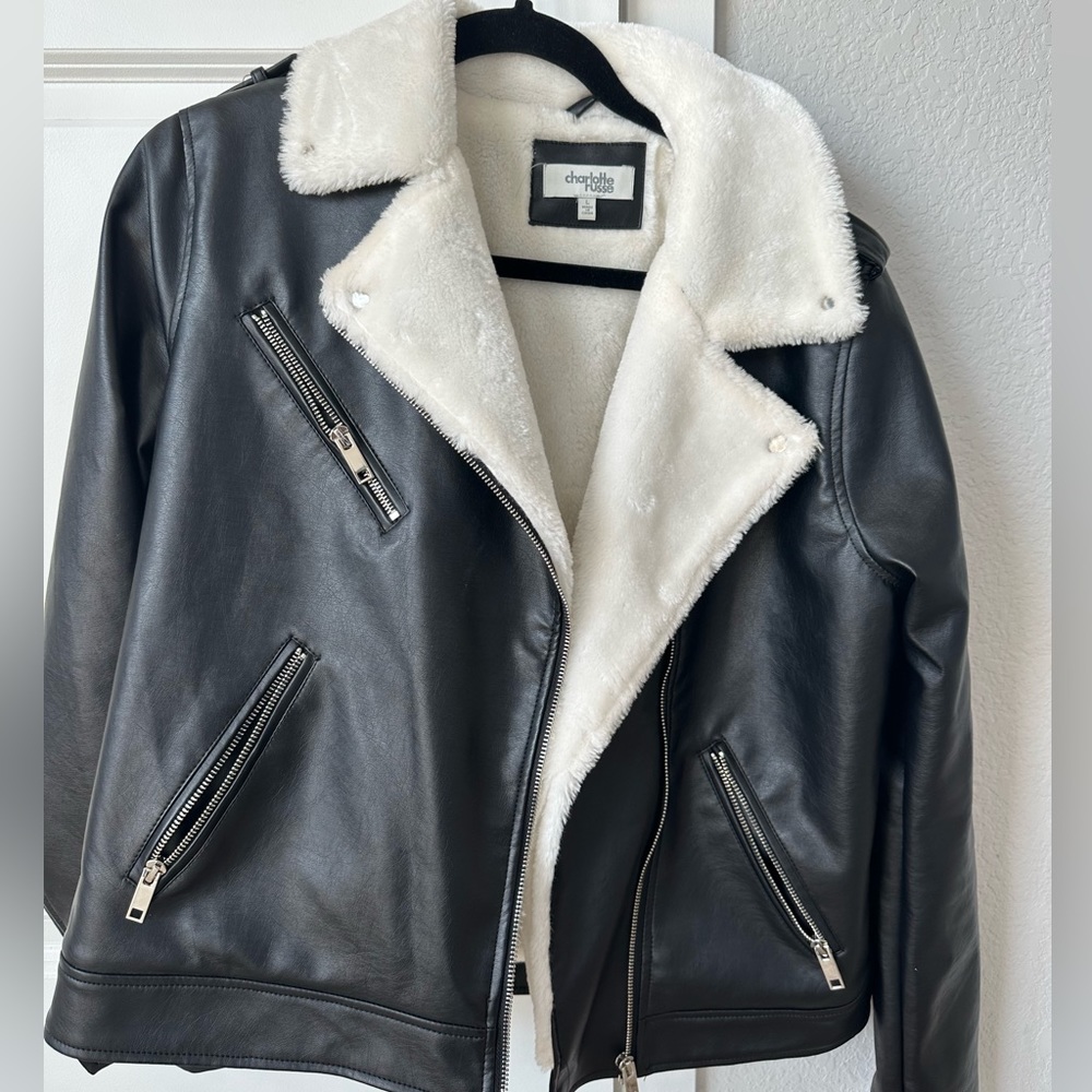 Women’s leather Jacket.